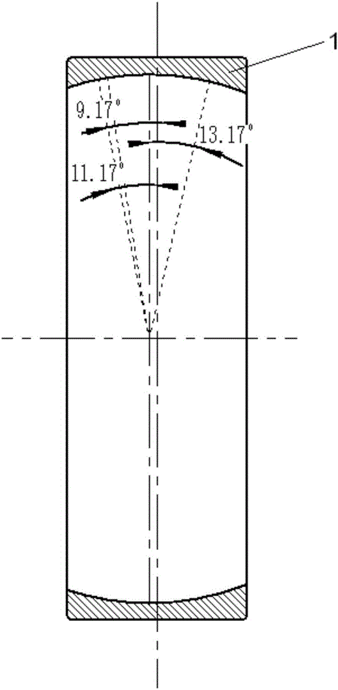 Spherical roller bearing and wind turbine main shaft transmission chain system comprising same