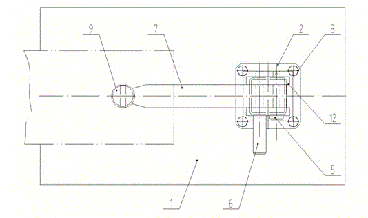 Plug pin turnover type compressing device