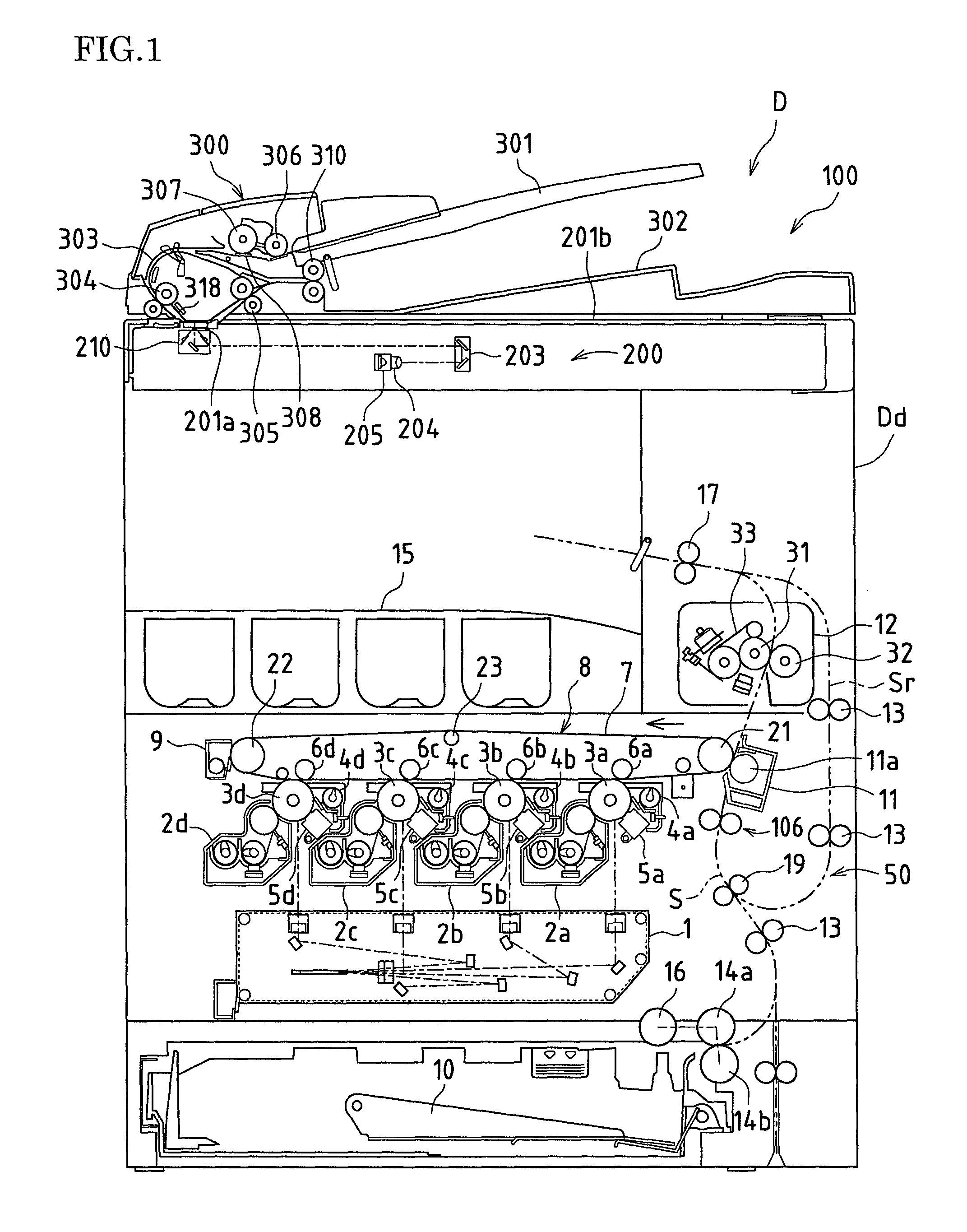 Image reading apparatus and image forming apparatus including the same