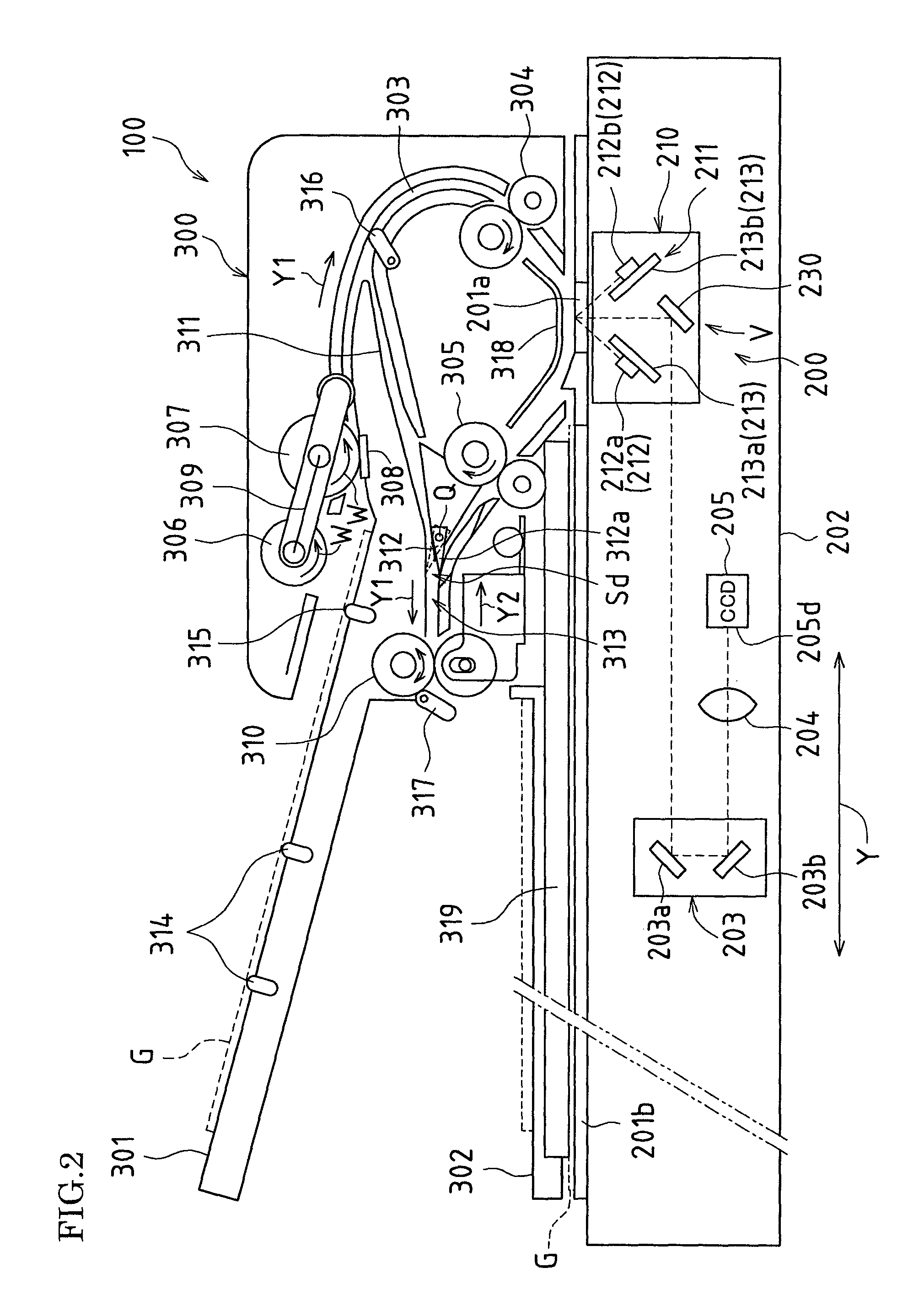 Image reading apparatus and image forming apparatus including the same