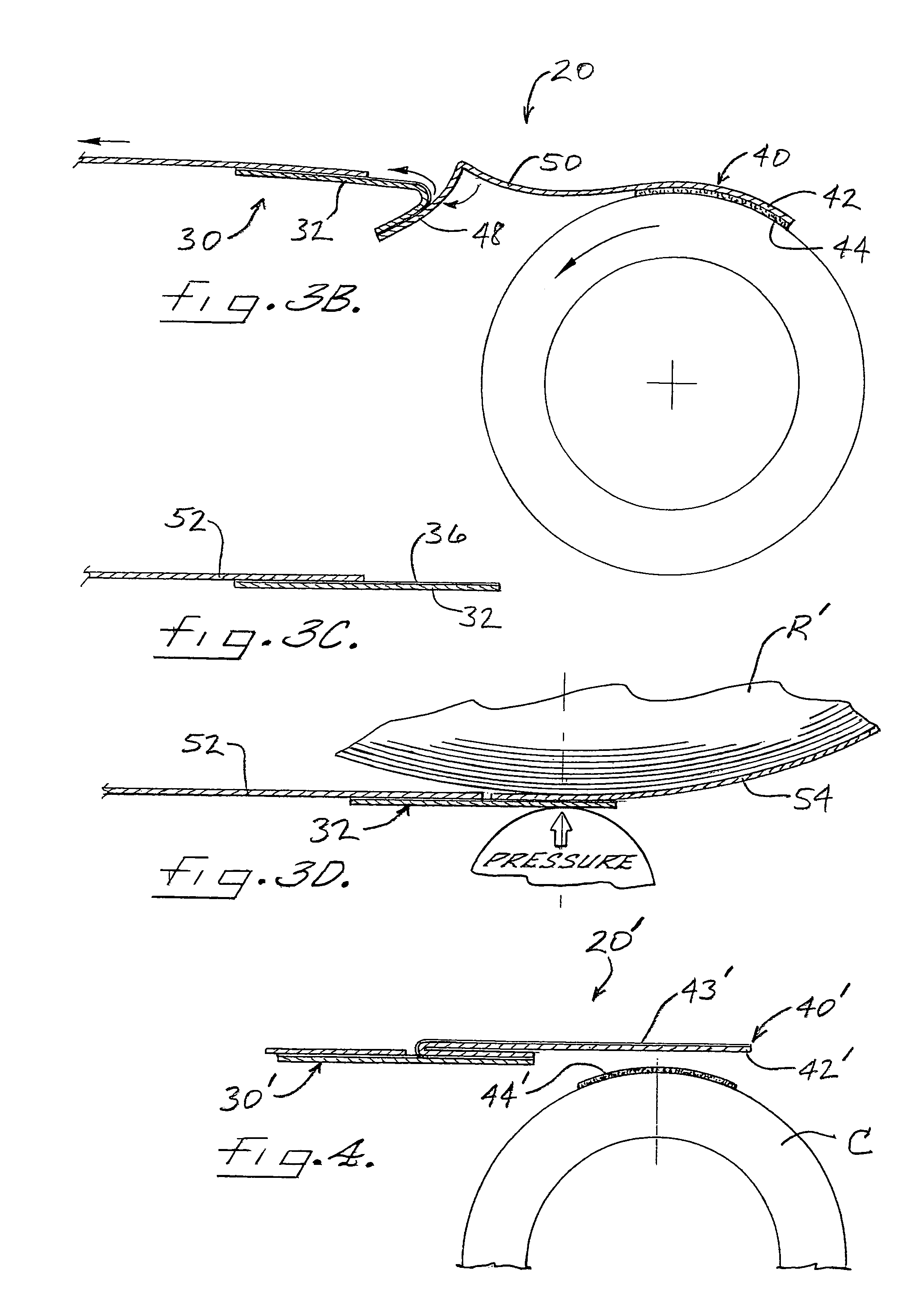 Dual-functioning mechanism for startup during winding of web material and for splicing during unwinding