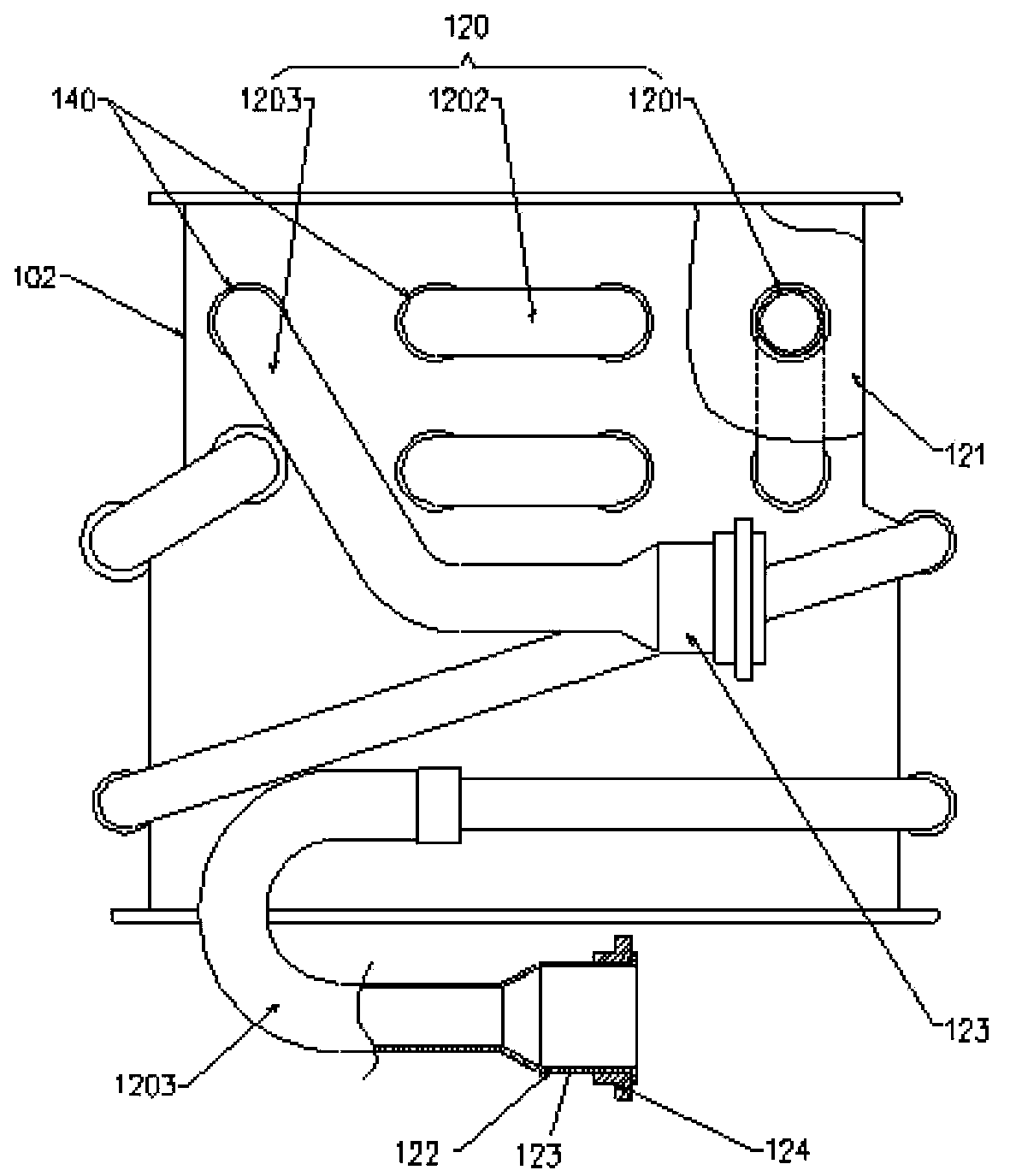 Pipe joint for heat exchanger