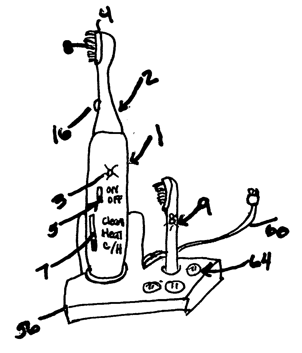 Scalp vacuum and massager, combined oil heating and dispensing device