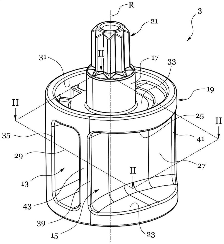 Multi-way valve, fluid circuit and cooling fluid circuit