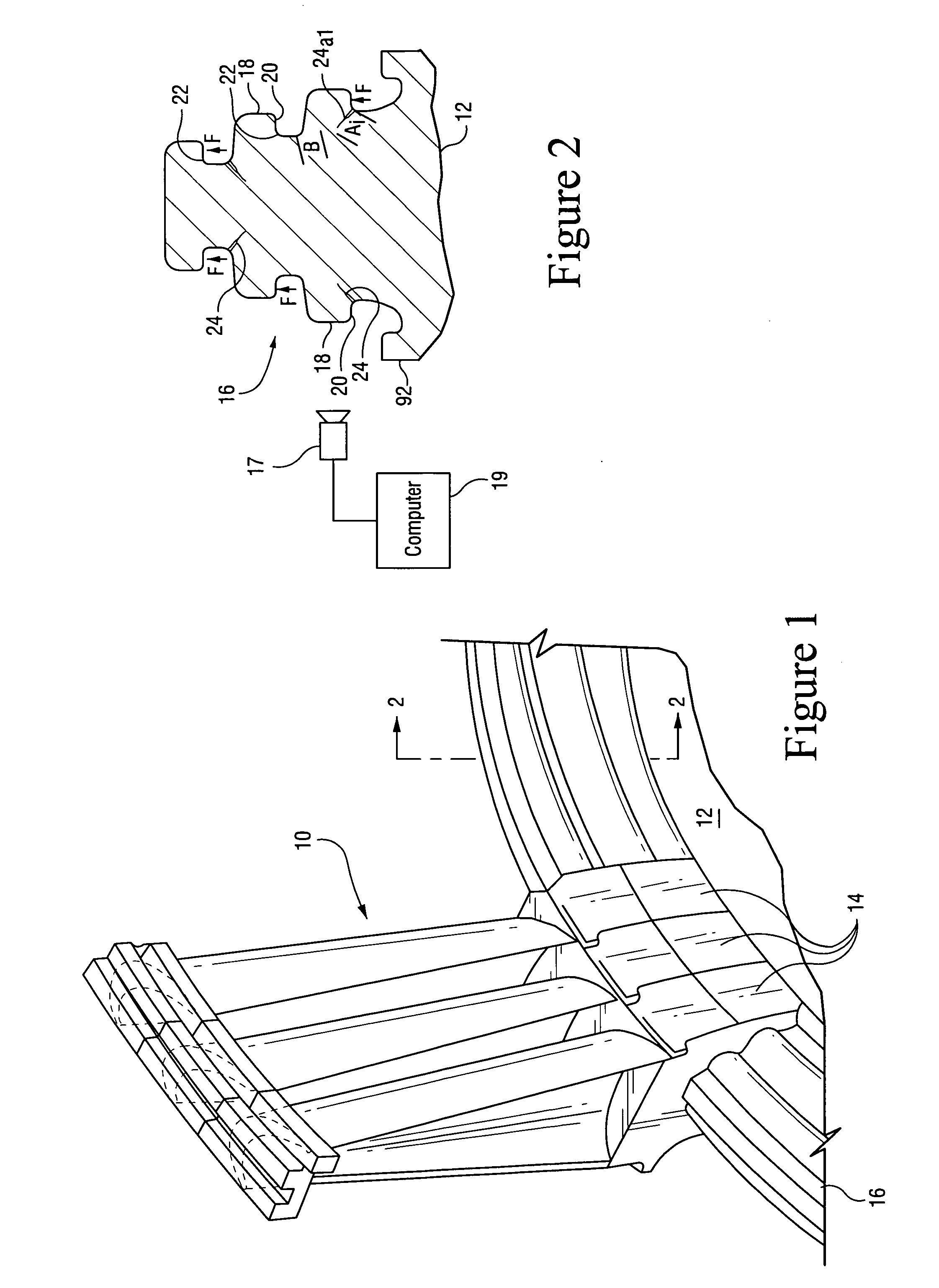 Method and system for assessing life of cracked dovetail in turbine