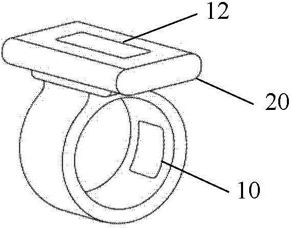 Wearable electrocardiogram detection device