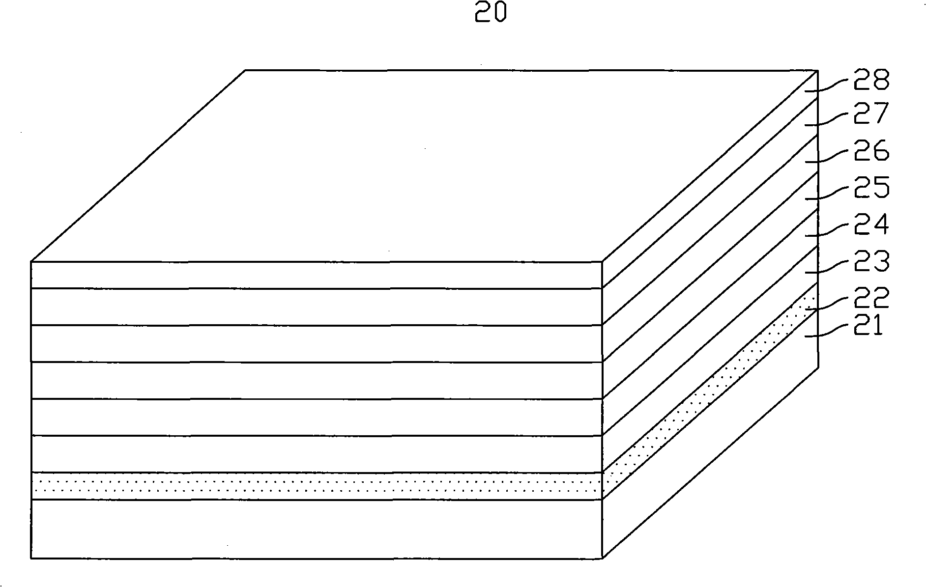 Organic LED and manufacture method thereof