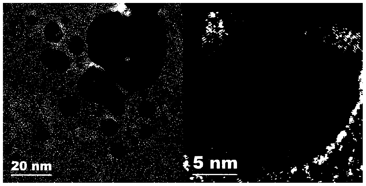 High-density nanometer material vapor preparation method