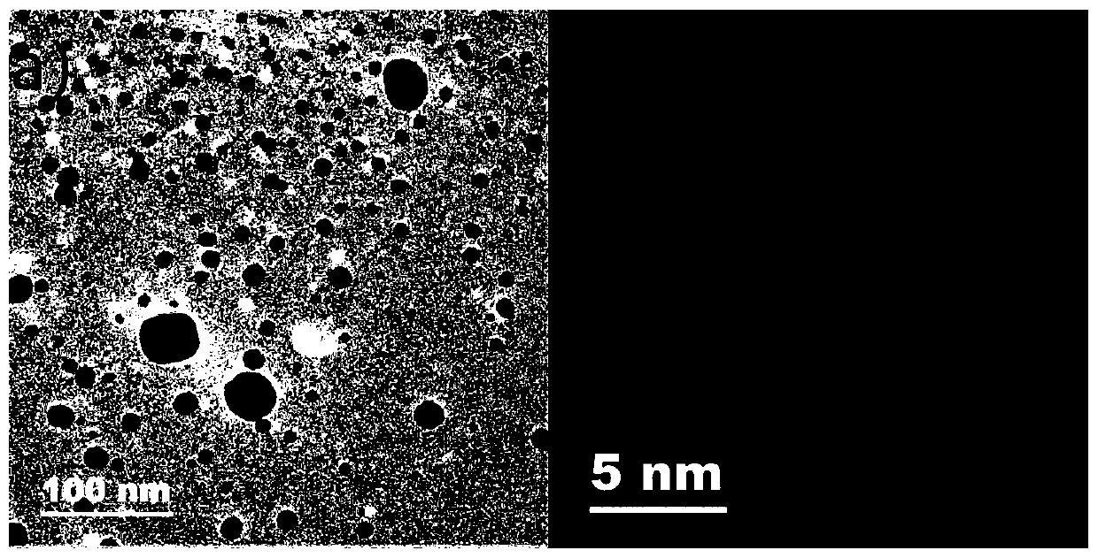 High-density nanometer material vapor preparation method