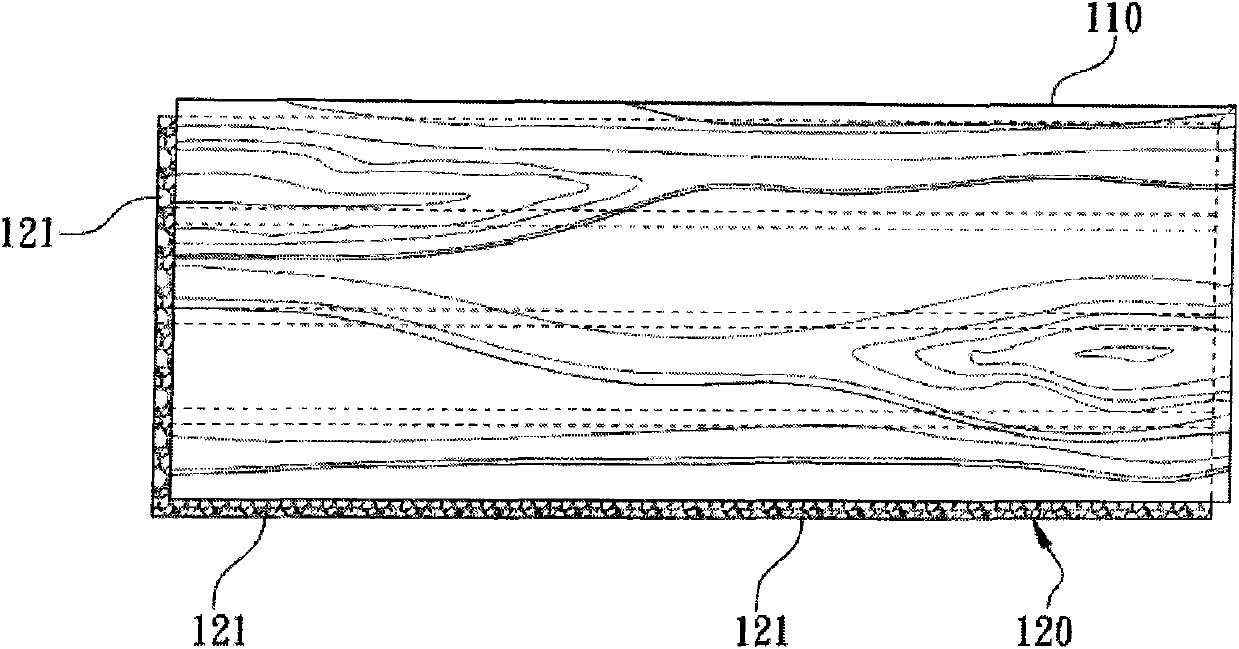 Composite grainy floor board sheet and manufacturing method thereof