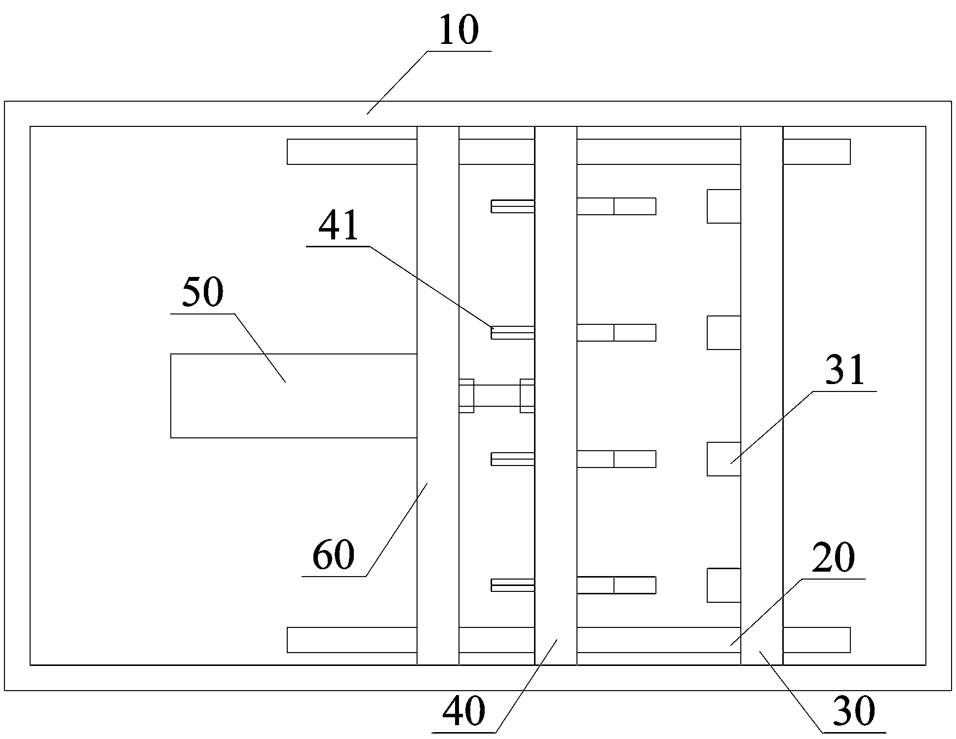 Arc-control device for high-voltage capacitor separation