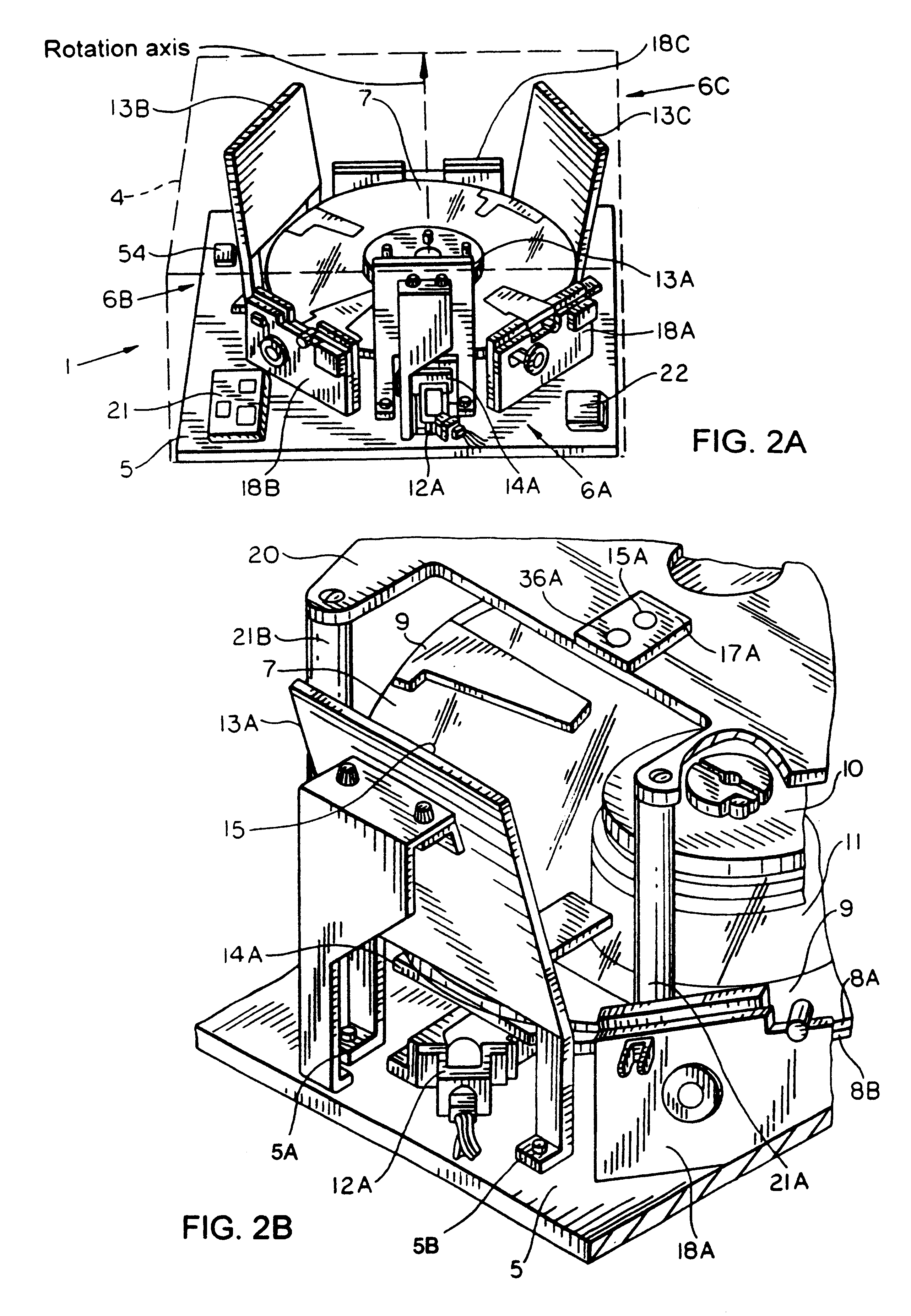 Loser scanners of modular construction and method and system for designing and manufacturing the same