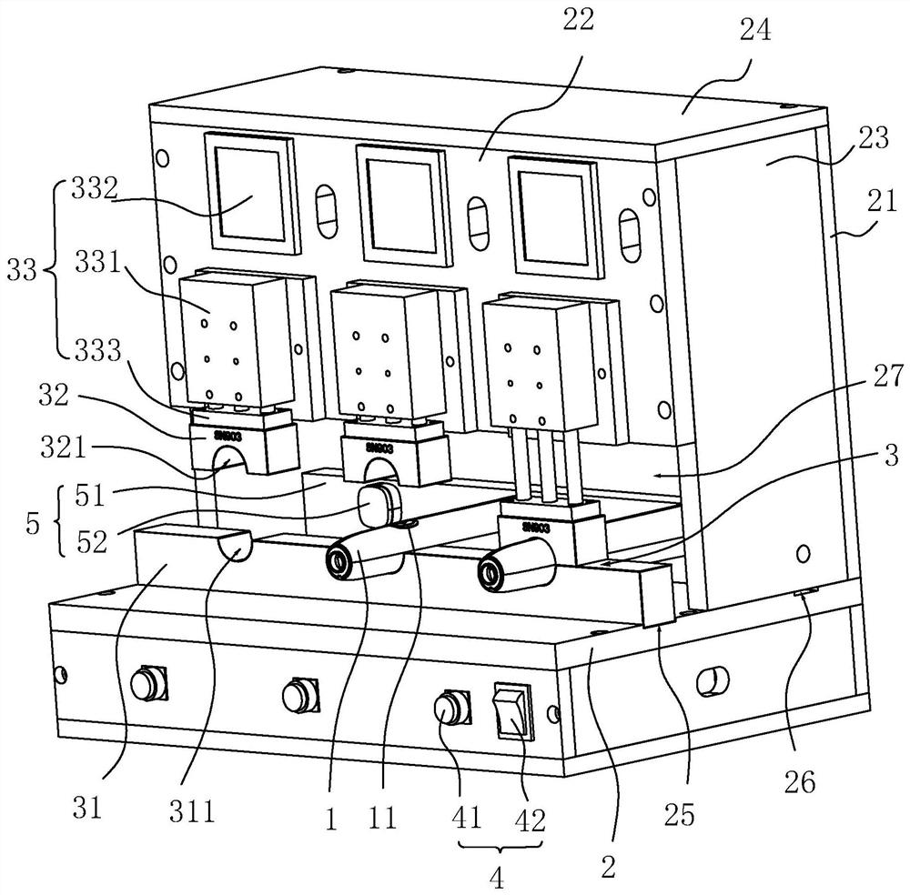 A pressure-holding device and a key-press pressure-holding method