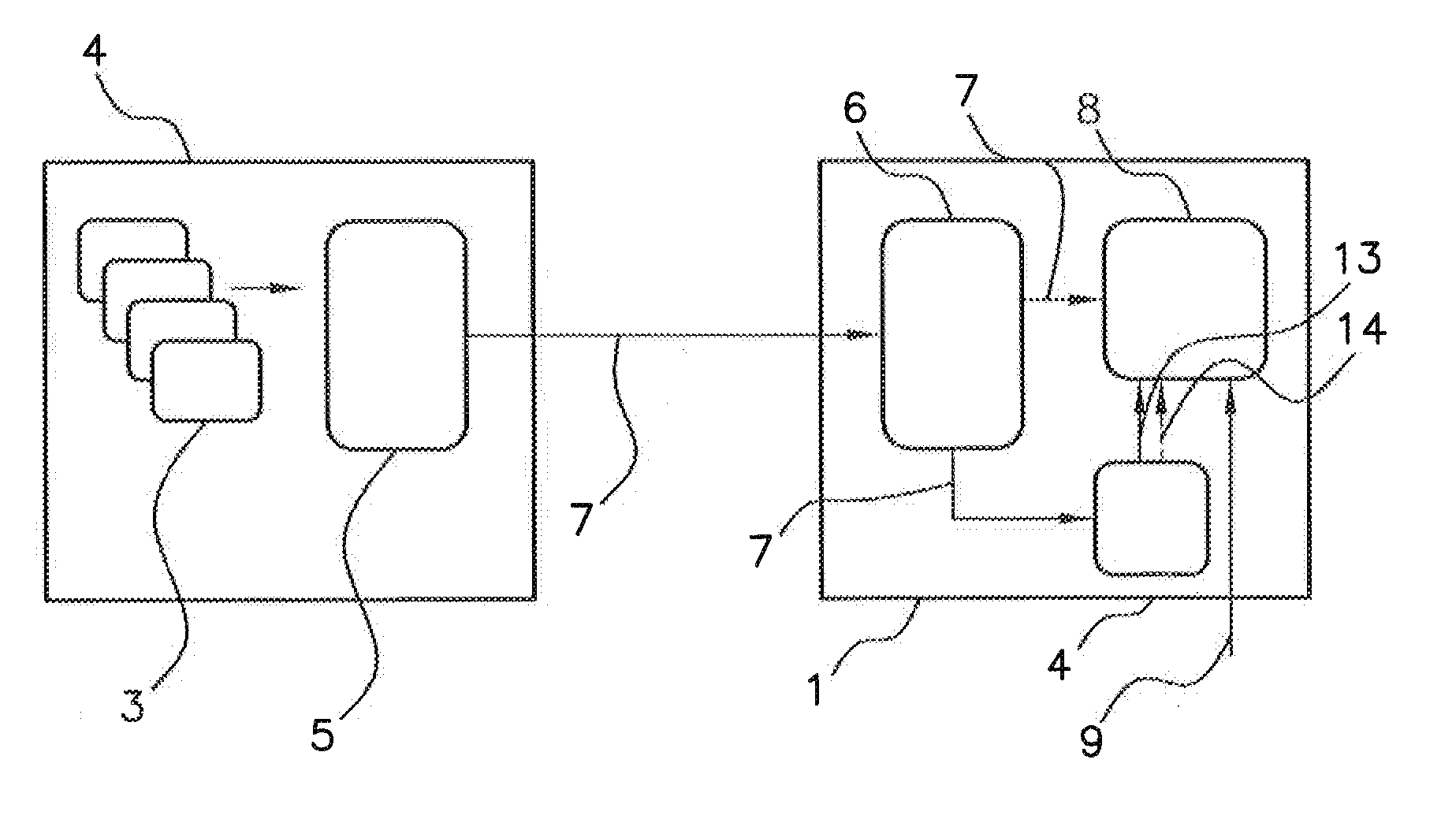 Device for analyzing and classifying a mobile terminal application for a docking station of a motor vehicle