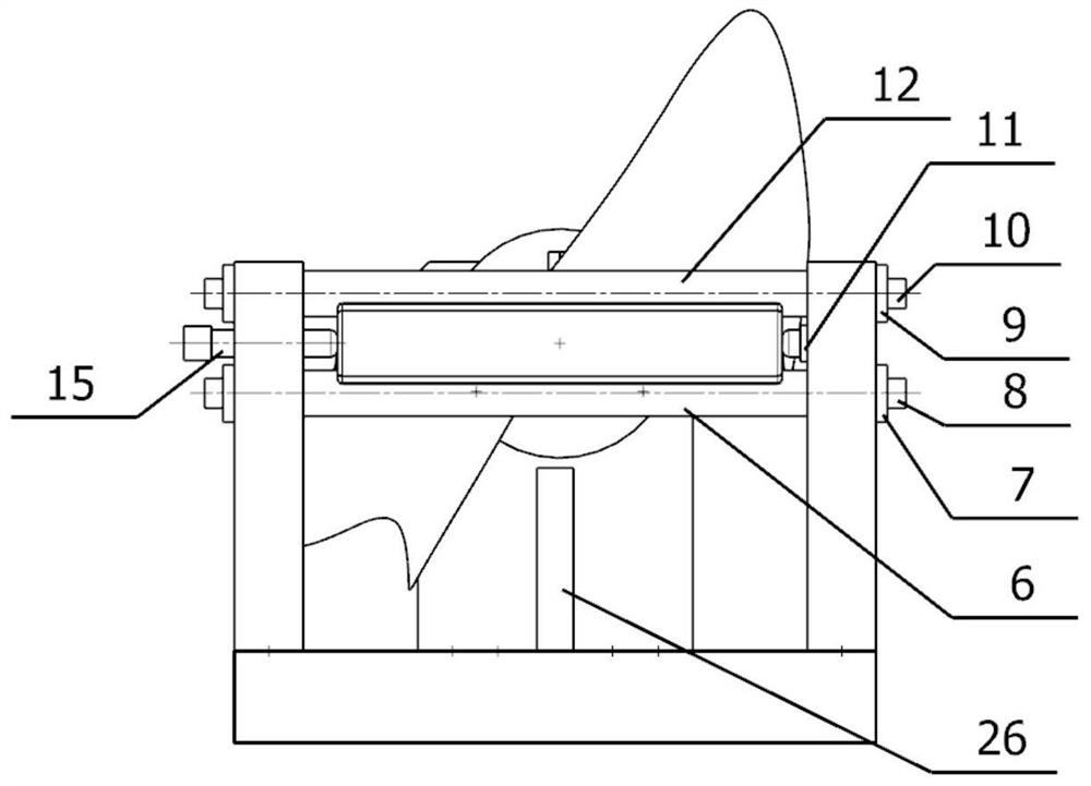 A special fixture and method for machining the tenon end face of aero-engine blade
