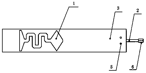 A uhf frequency band communication antenna