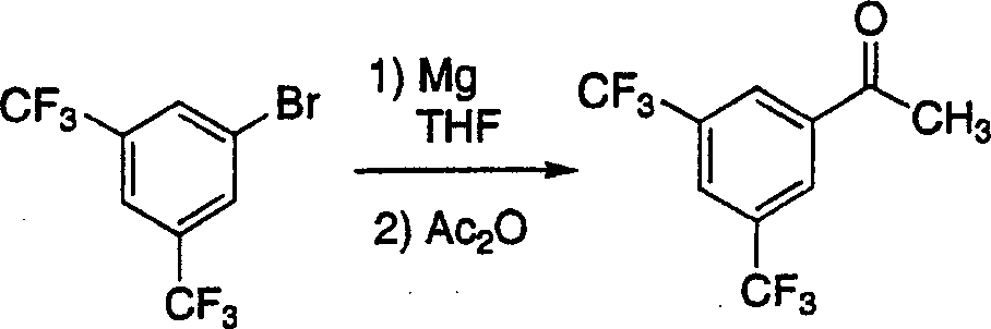 Process for the synthesis (R)-1-(3.5-bis (trifluoromethyl)-phenyl) ethan-1-ol by asymmetric transfer hydrogenation