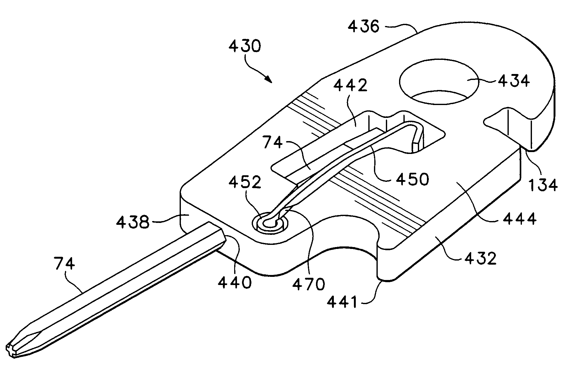 Multipurpose folding tool with tool bit holder and blade lock