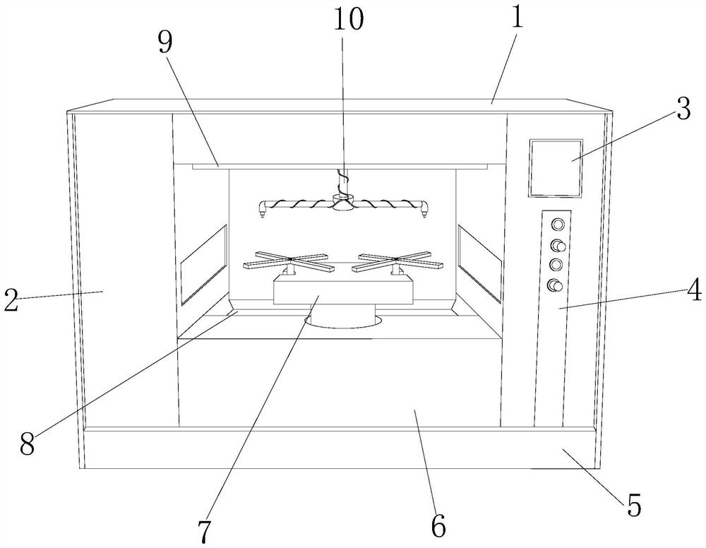 An automated mechanical painting equipment