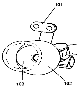 Full-automatic tomato picking and transporting integrated robot and using method thereof
