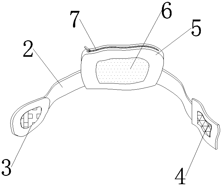 Garment with detachable waist support