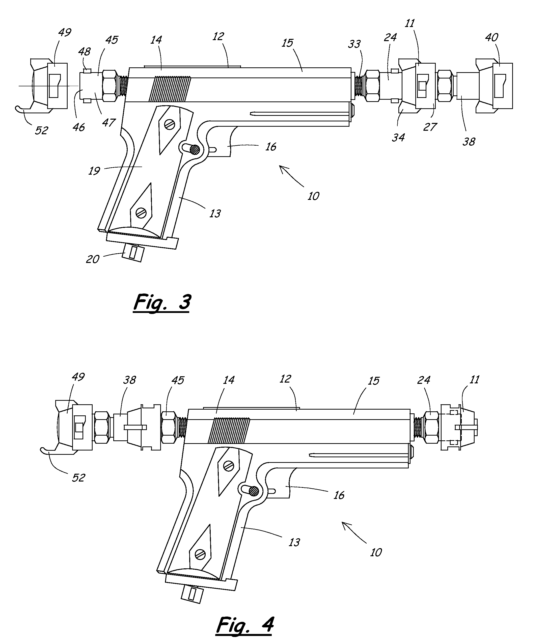 Handheld device and method for clearing obstructions from spray nozzles