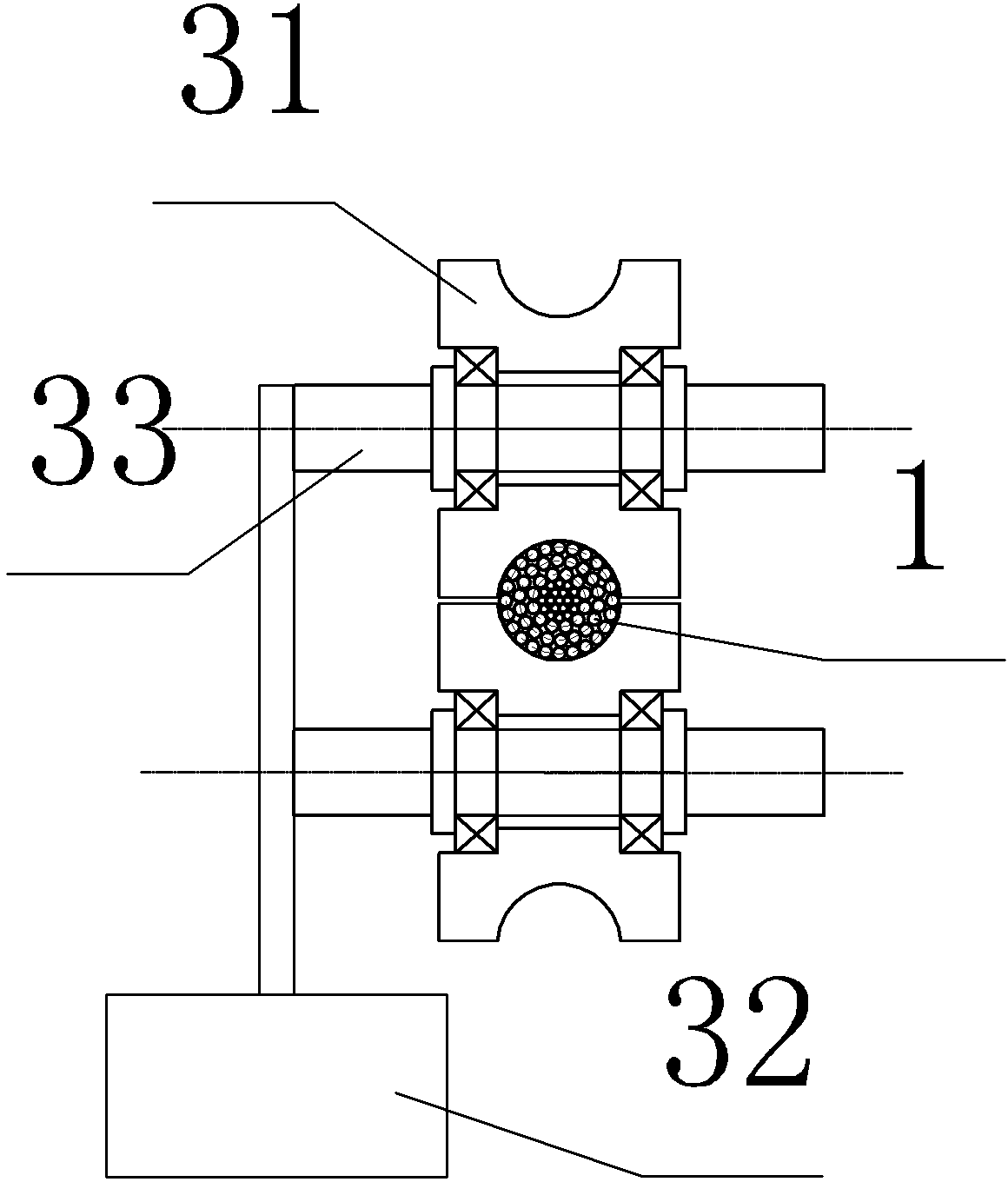 Disconnection method and device for obtaining exact off-line length of conductor of overhead transmission line