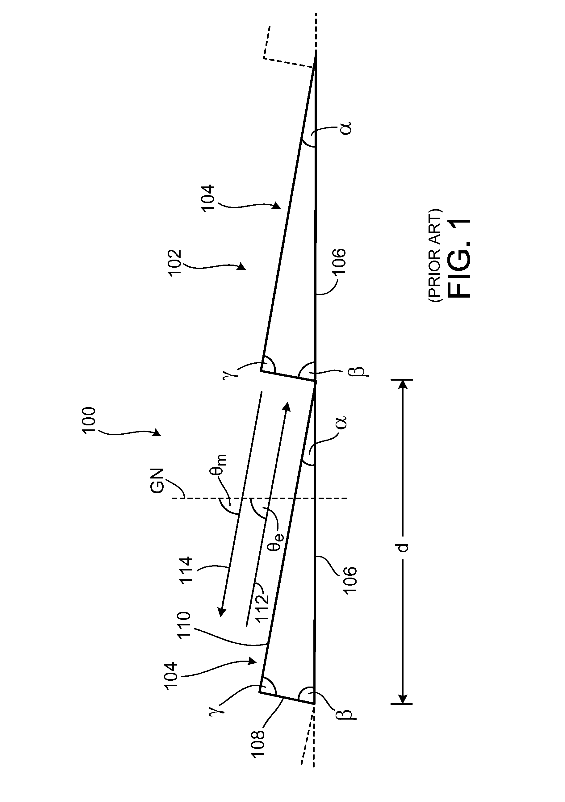 Optical arrangement, method of use, and method for determining a diffraction grating