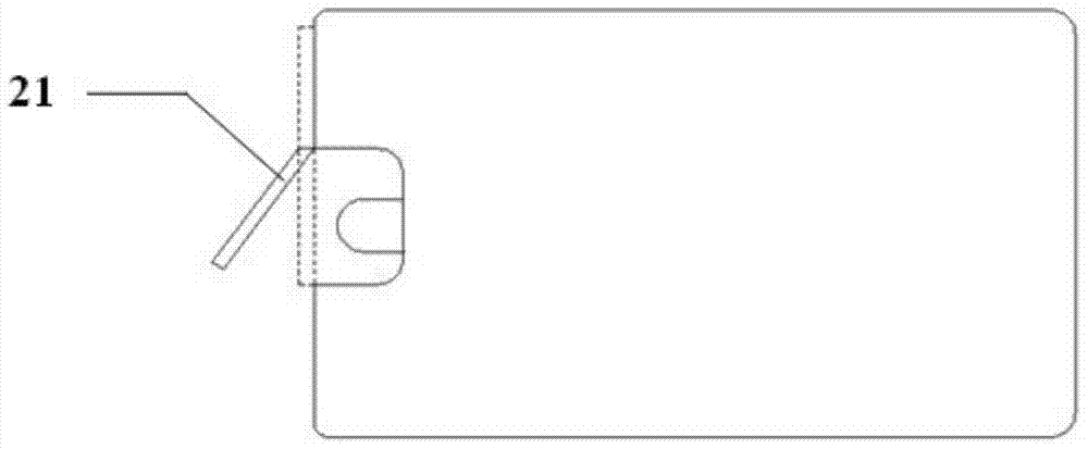 Illuminating device suitable for passengers on back row of automobile