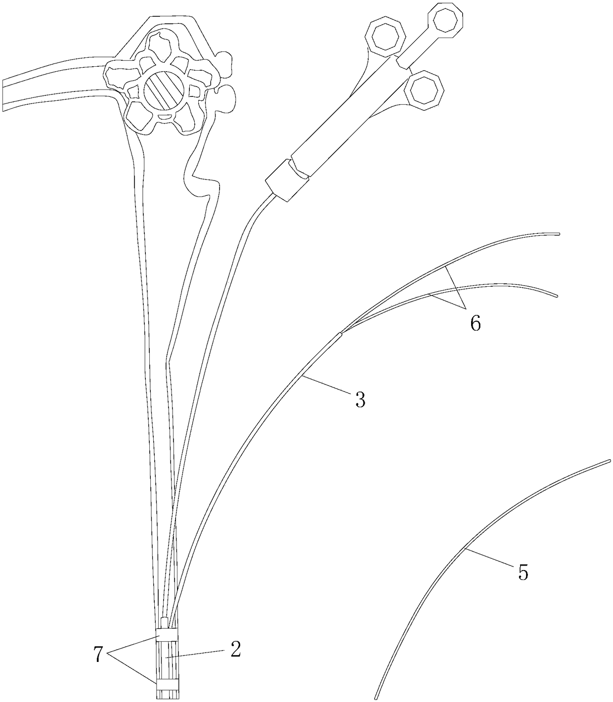 Simple Endoscopic Therapy Auxiliary Conduit Device