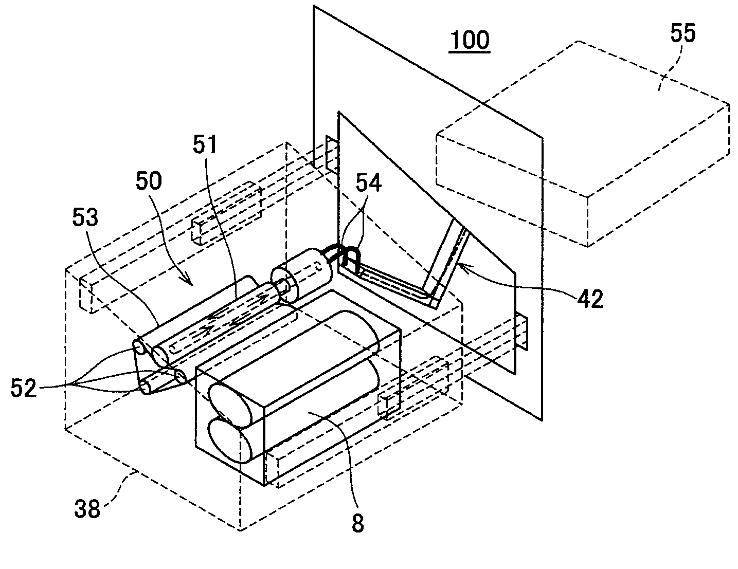 Cooling device and image forming device