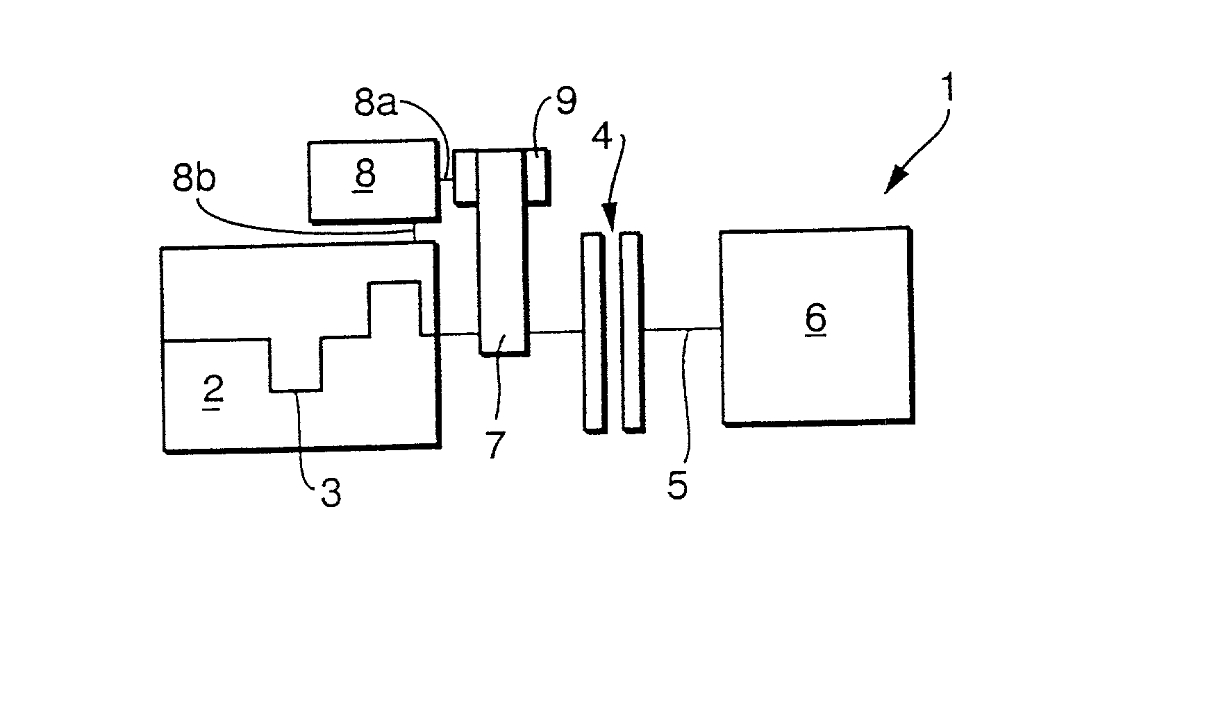 Power train for a motor vehicle