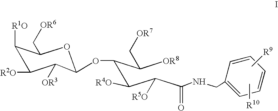 Benzyllactobionamides as inhibitors of smooth muscle cell proliferation