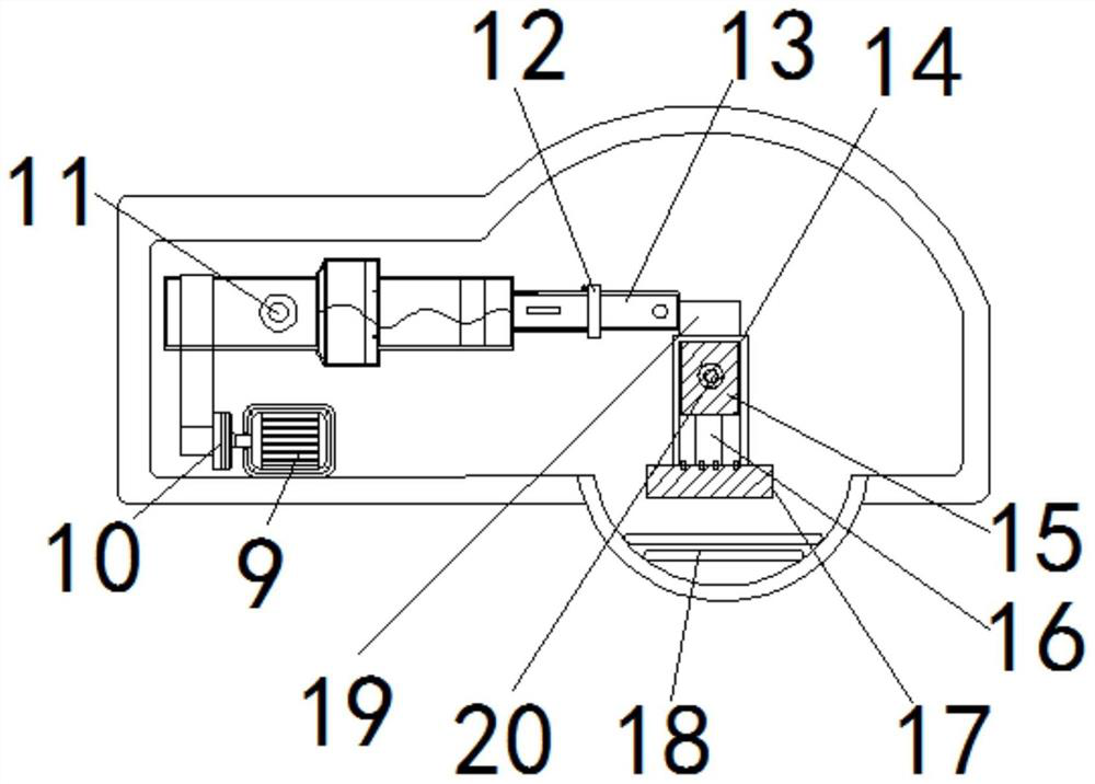 Street lamp with adjustable irradiation angle