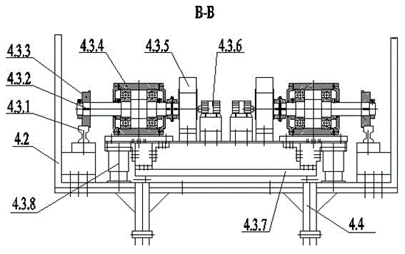 A fixed-point lifting bridge erecting machine and bridge erecting method