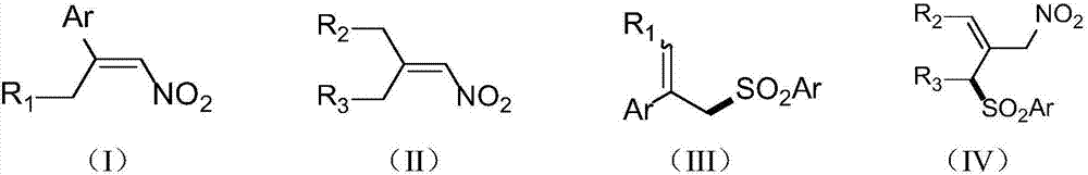 Method for selectively synthesizing allylic sulfone compound by utilizing nonmetal catalyst