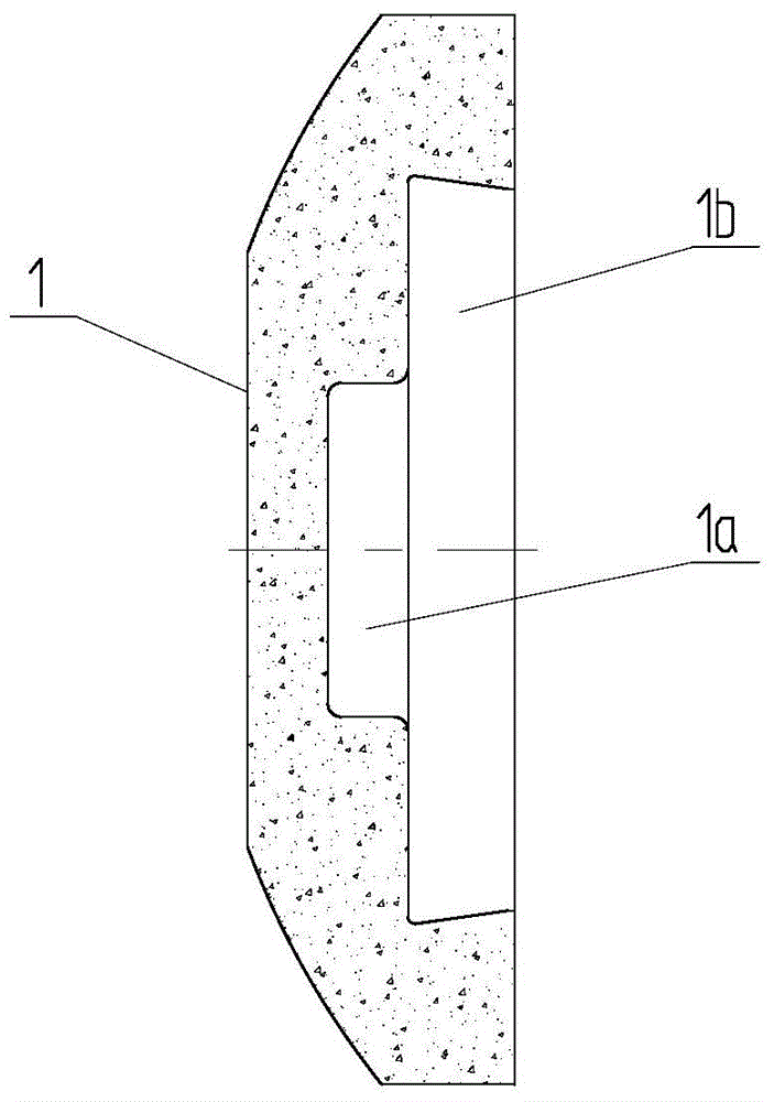 Ball cone surface locking structure of a scour-resistant eccentric ball valve