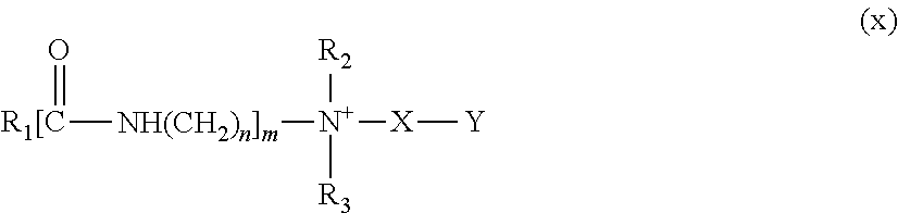 Stable surfactant compositions for suspending components