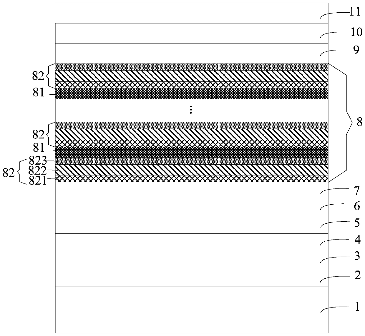 Gallium nitride-based light-emitting diode epitaxial wafer and manufacturing method thereof