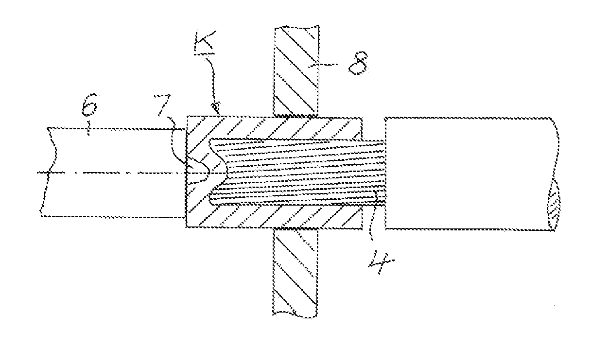 Method for electrically conductively connecting a contact piece to an electrical conductor, and corresponding arrangement