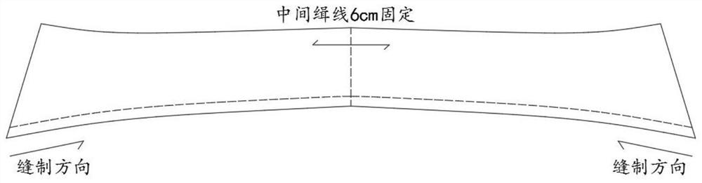 Shirt collar drawing and water-absorbing process