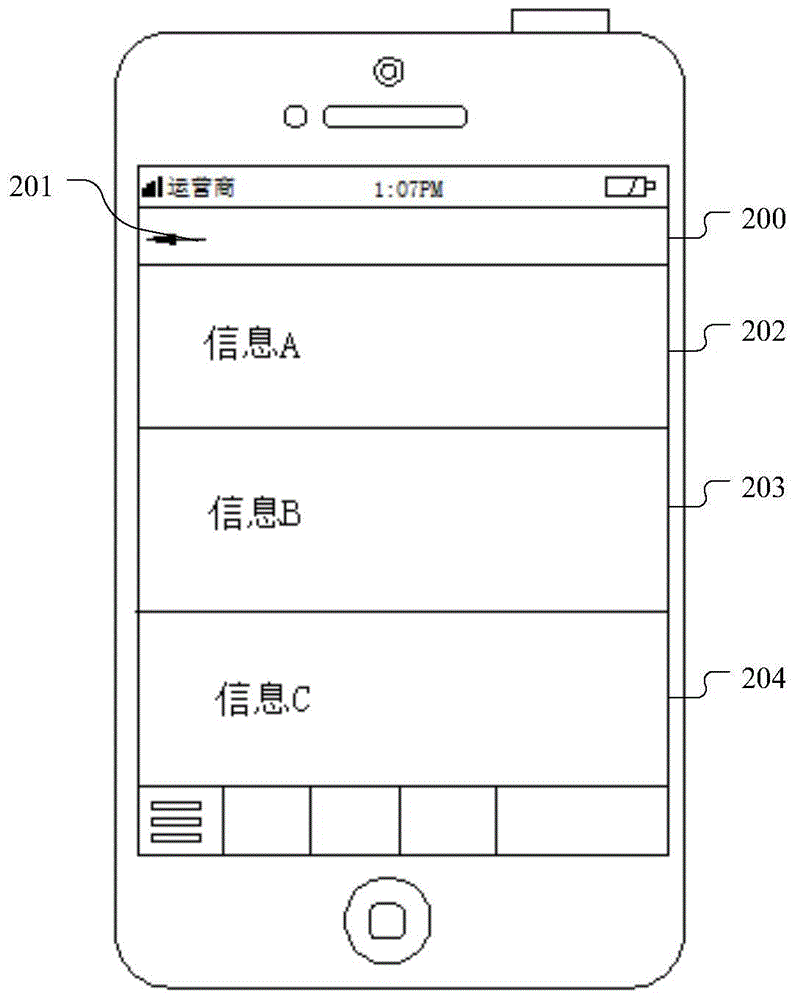 Page access path return method and apparatus