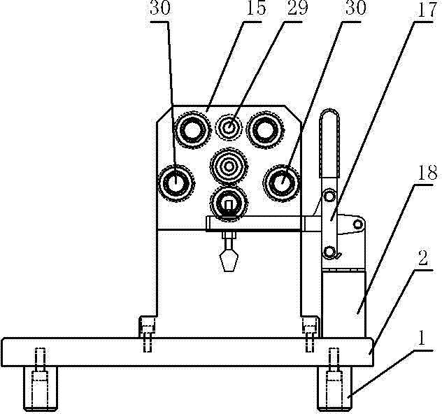Steering connector position degree inspection device