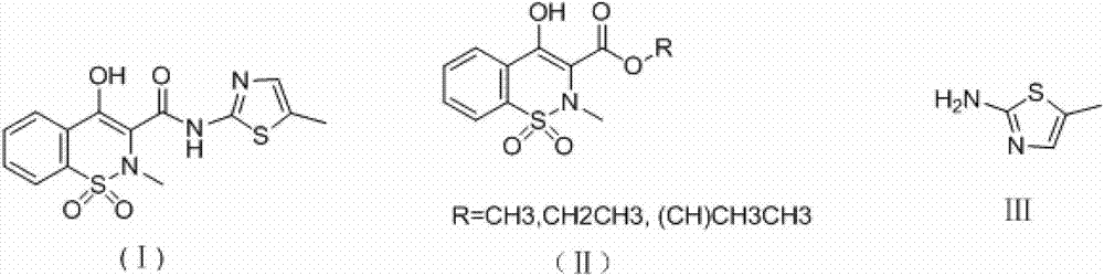 Synthesis method of meloxicam