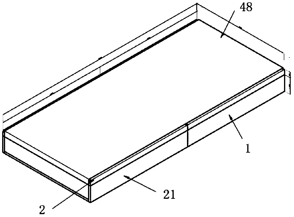 A multifunctional health-care electric mattress and a double-rocker double-position driving mechanism