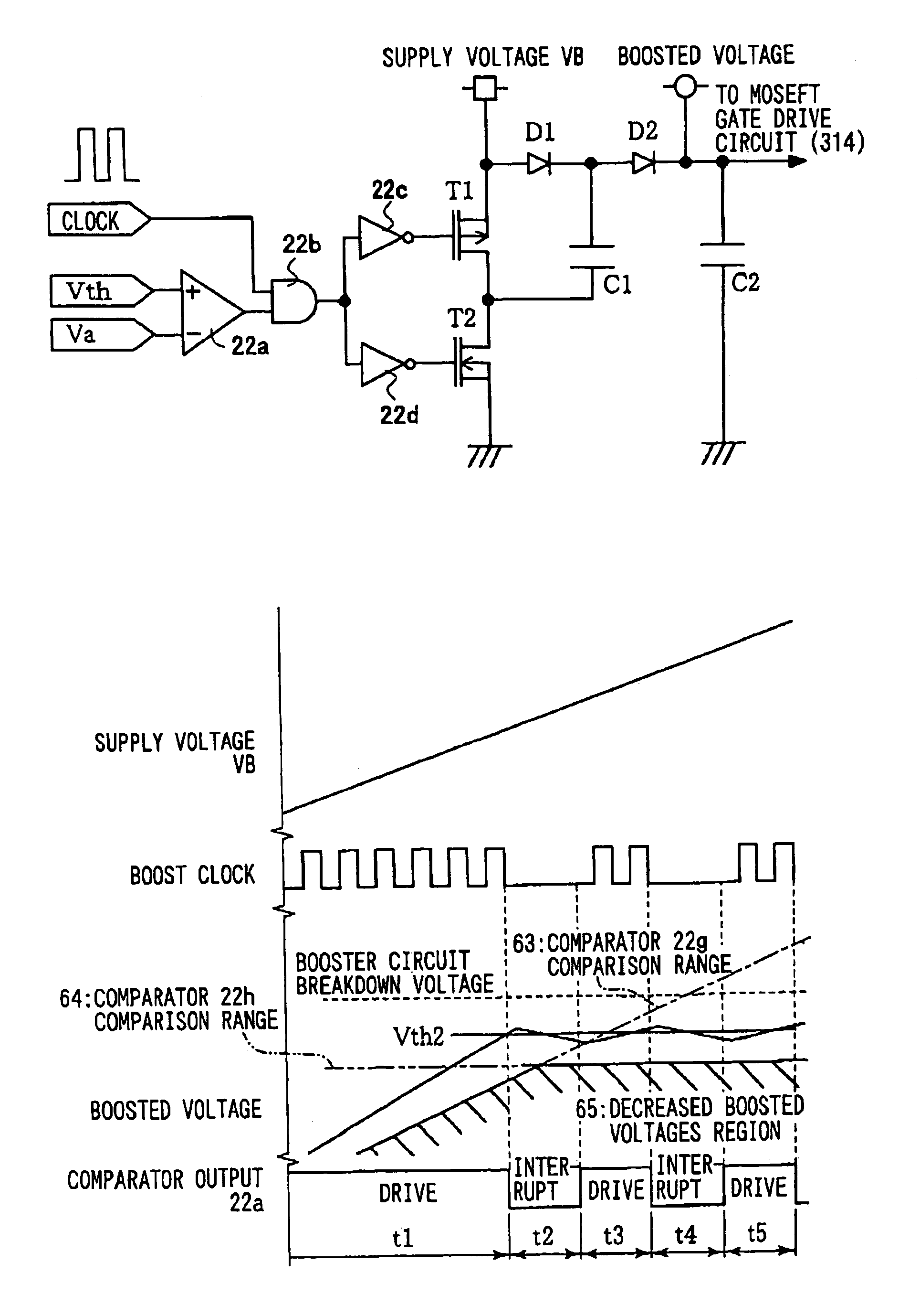 Electronic control unit, electric power-assisted steering device and transmission ratio-variable steering unit