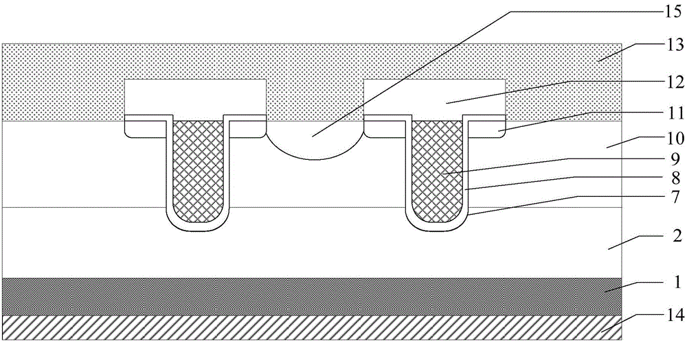 Fabrication method of grooved vertical double diffusion metal oxide semiconductor (VDMOS)