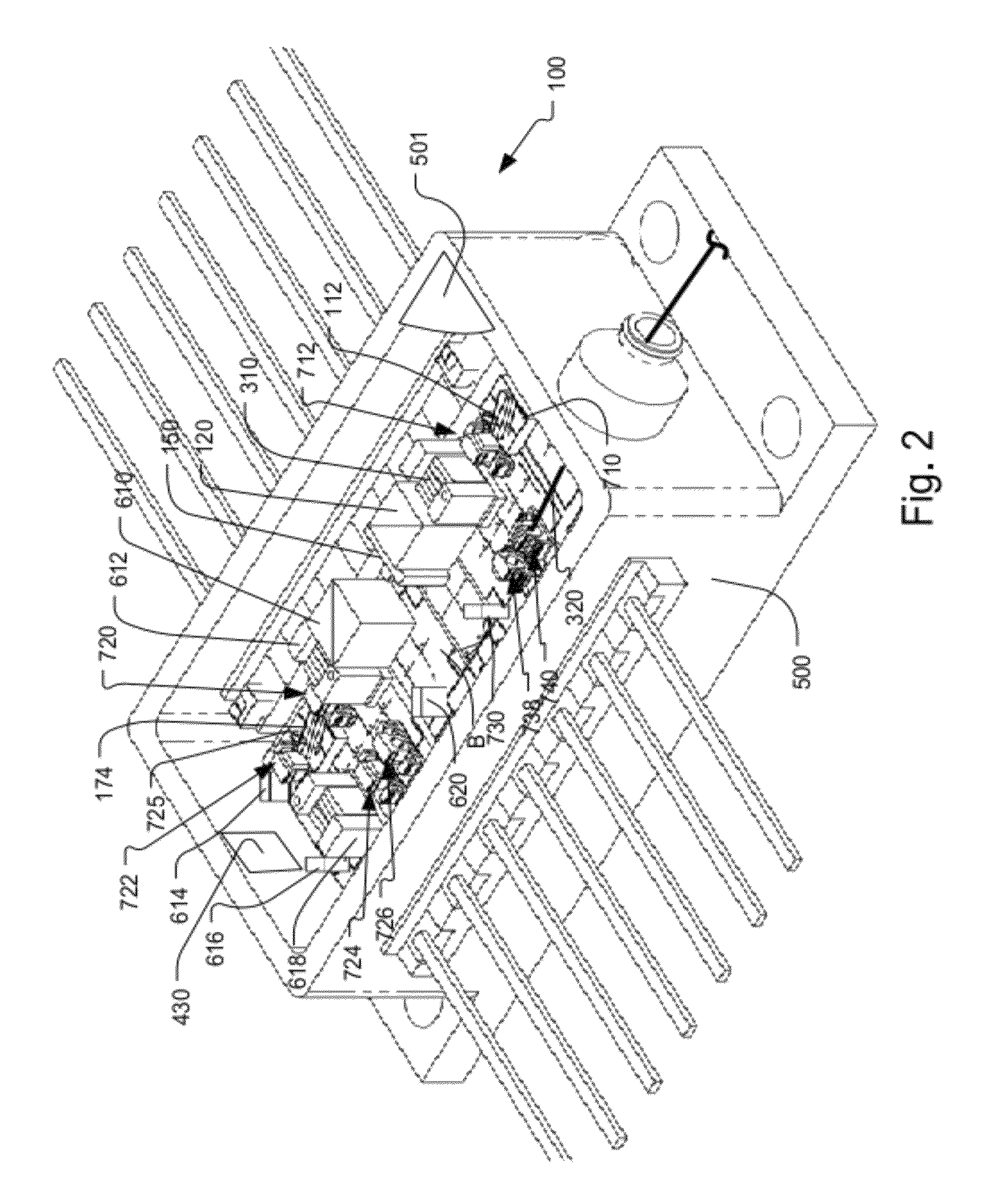 Method and system for avoiding package induced failure in swept semiconductor source