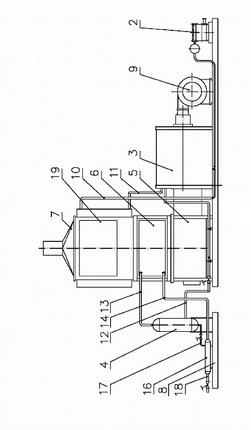 High-dryness oil field steam-injection boiler and high-dryness steam production method