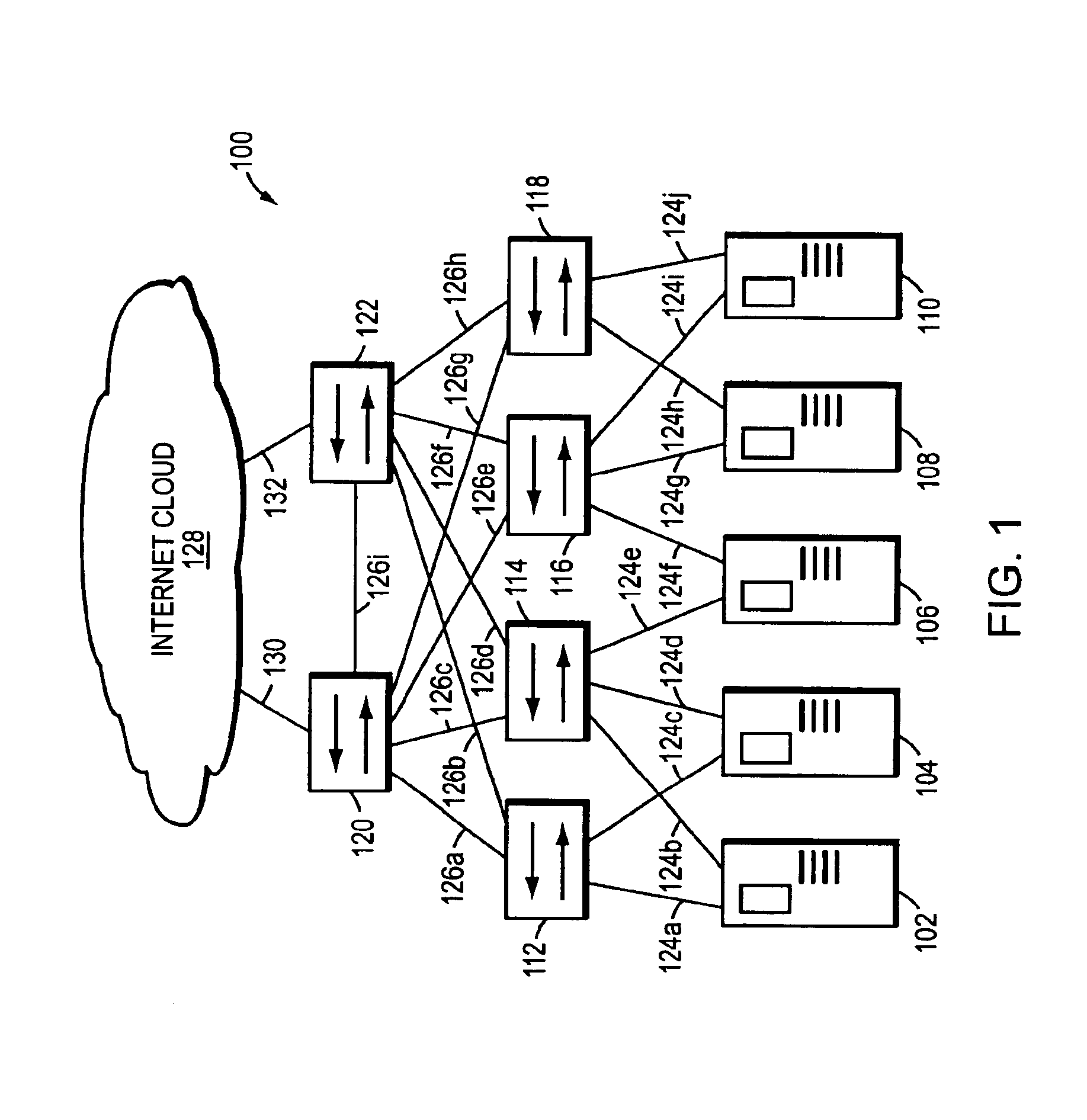 Method and apparatus for performing high-speed traffic shaping